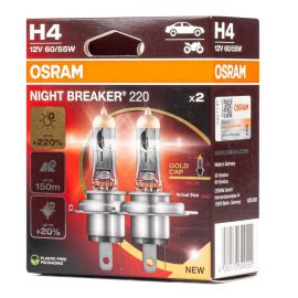 Halogénové žiarovky Osram H4 12V 60/55W P43t NIGHT BREAKER 200 /2 ks