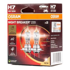 Halogénové žiarovky Osram H7 12V 55W PX26d NIGHT BREAKER 200 /2 ks
